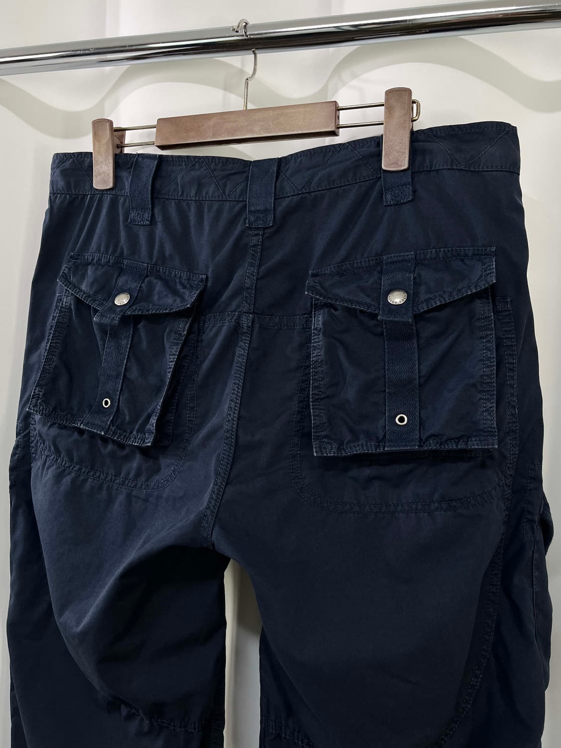 90's 폴로 랄프로렌 트래비스 스캇 유틸리티 네이비 탄창 카고팬츠 상품이미지8