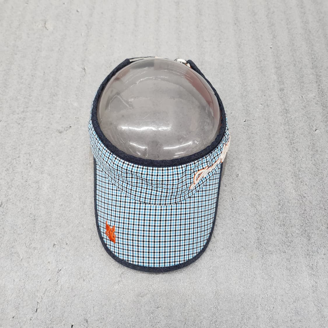 파리게이츠 국내 정품 썬캡 연청 체크 56cm 상품이미지1