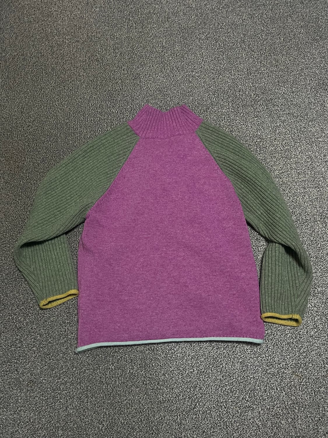 유쓰배쓰 STAR ZIP UP ANORAK KNIT 상품이미지2