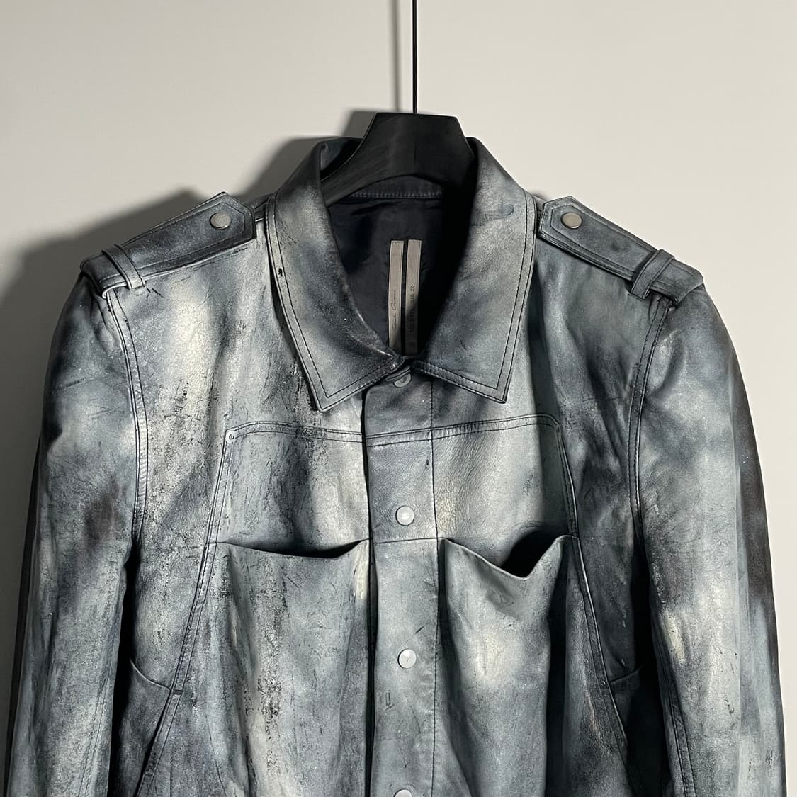 20ss 릭오웬스 테쿠아틀 램스킨 레더자켓 (on.84)   상품이미지5