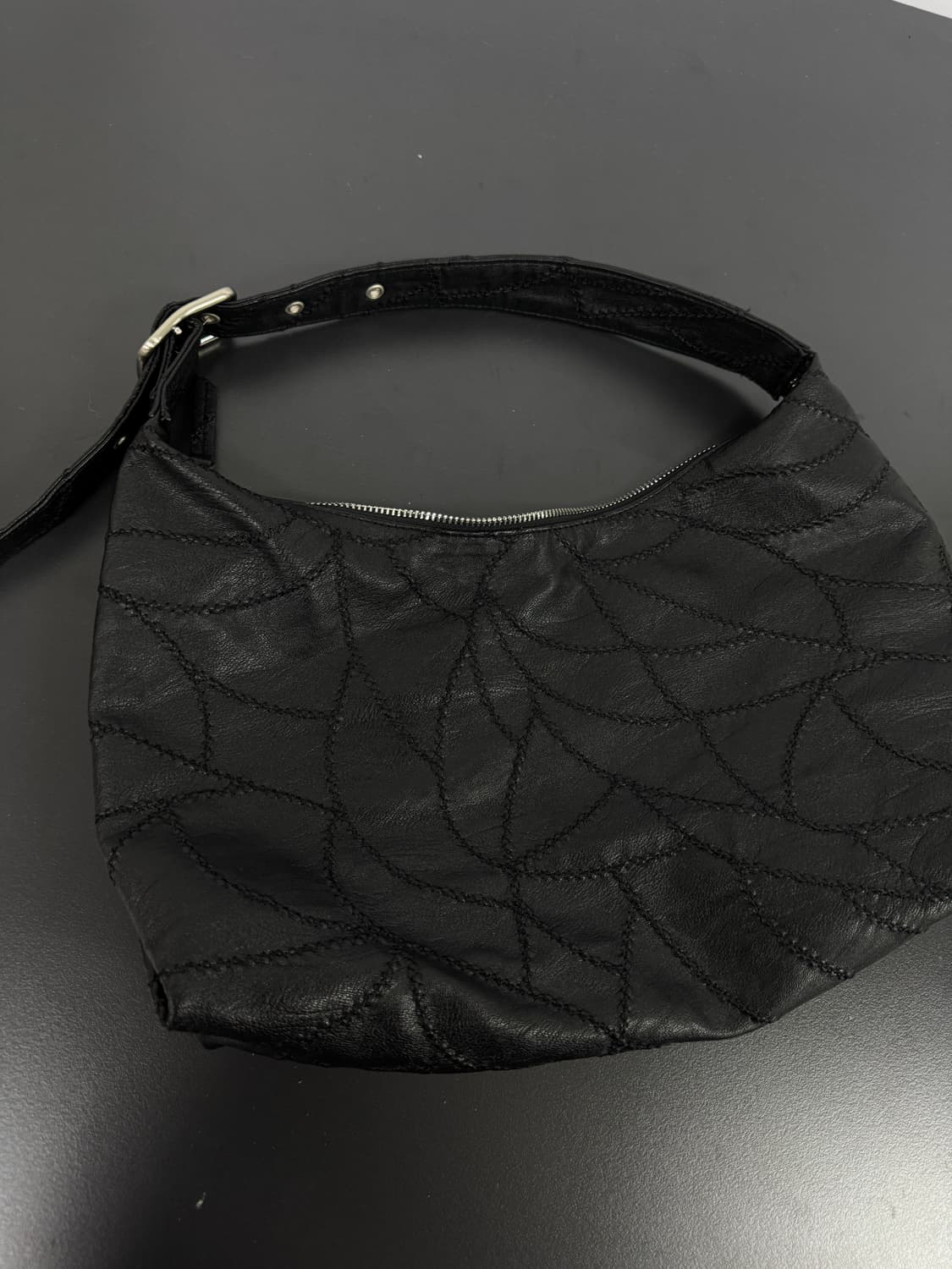 샌드뮤지엄 호보백 미니 블랙 상품이미지2