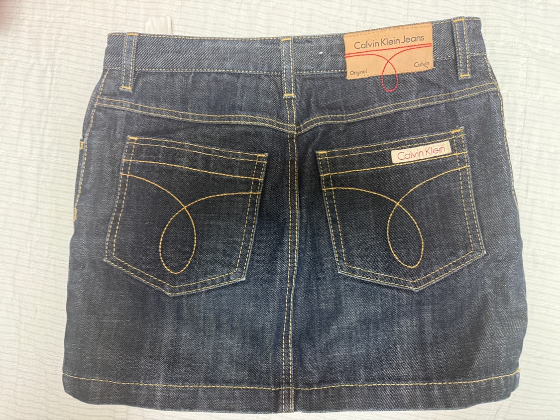 캘빈클라인 빈티지 미니스커트 상품이미지2