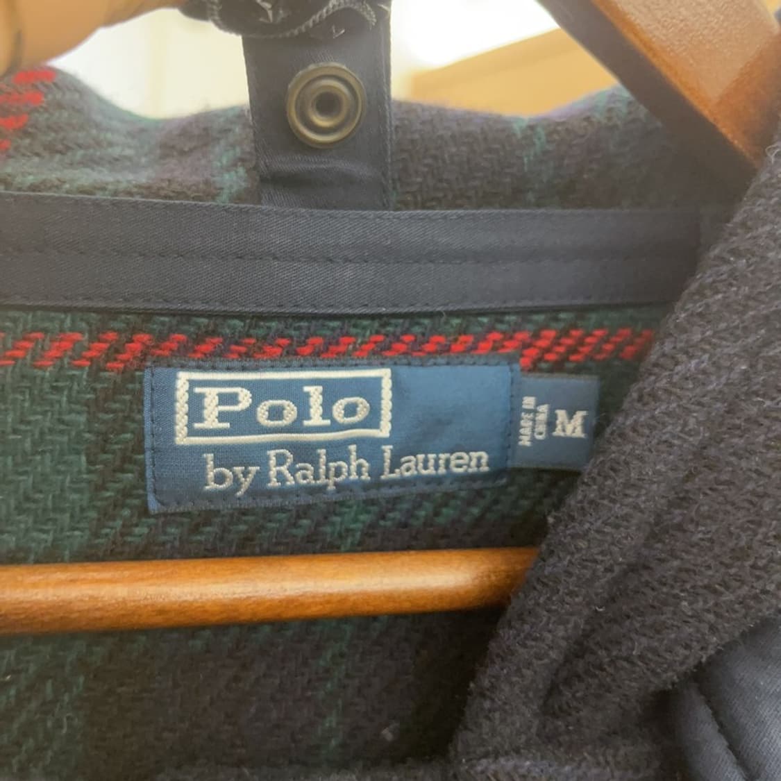 폴로 랄프로렌 폭닥 캐주얼 모직 더플 떡볶이 코트 M C08498 상품이미지5