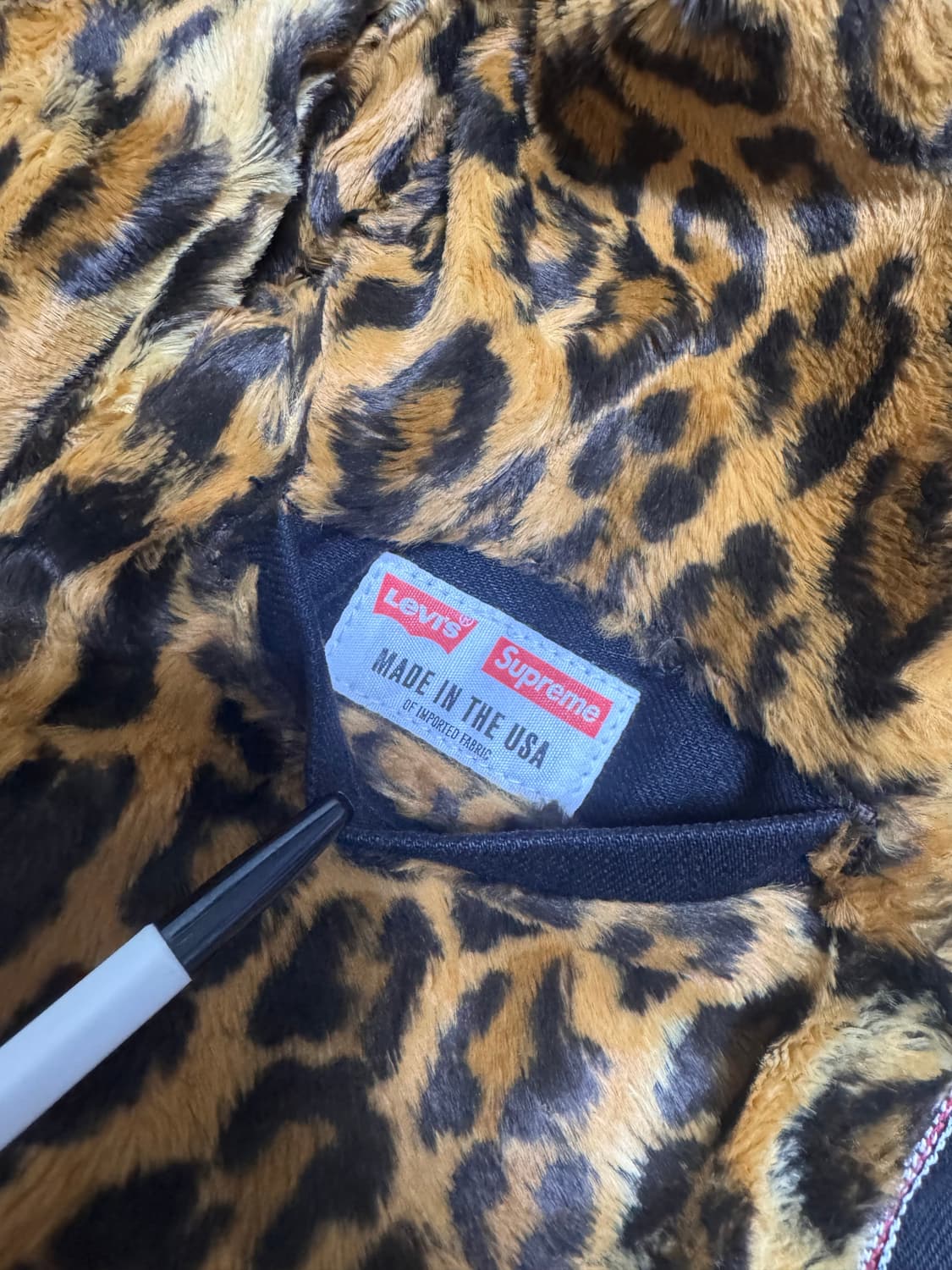 슈프림 x 리바이스 트러커 자켓 2012-fw 상품이미지8