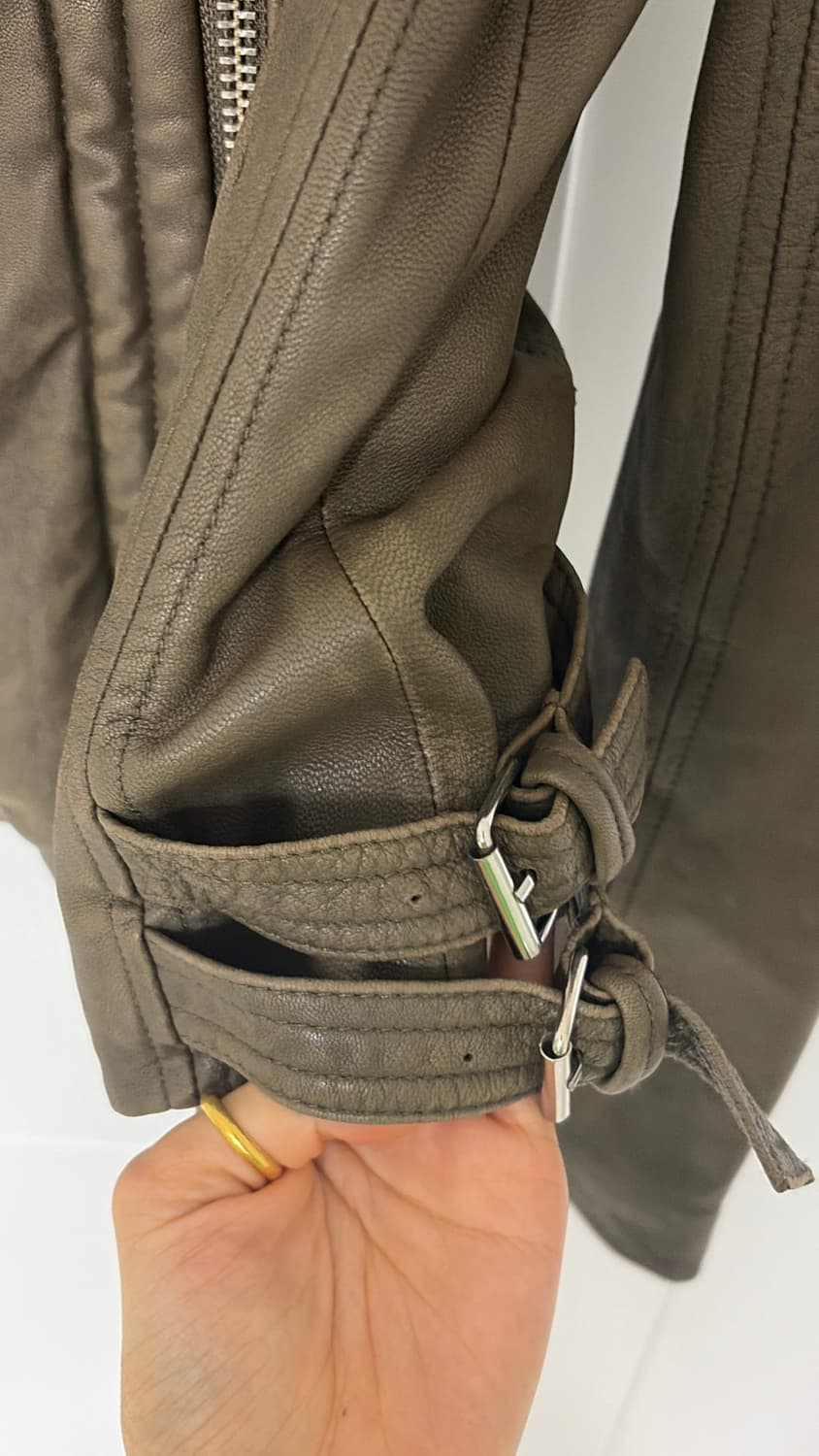 IRO 가죽 양라이더 자켓 44,55 정품 상품이미지4