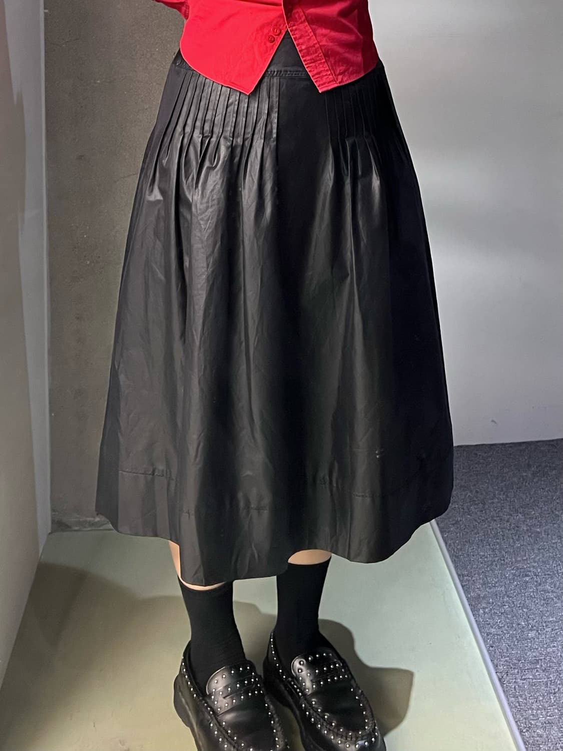 히로코 비스 코팅 볼륨 스커트 상품이미지2