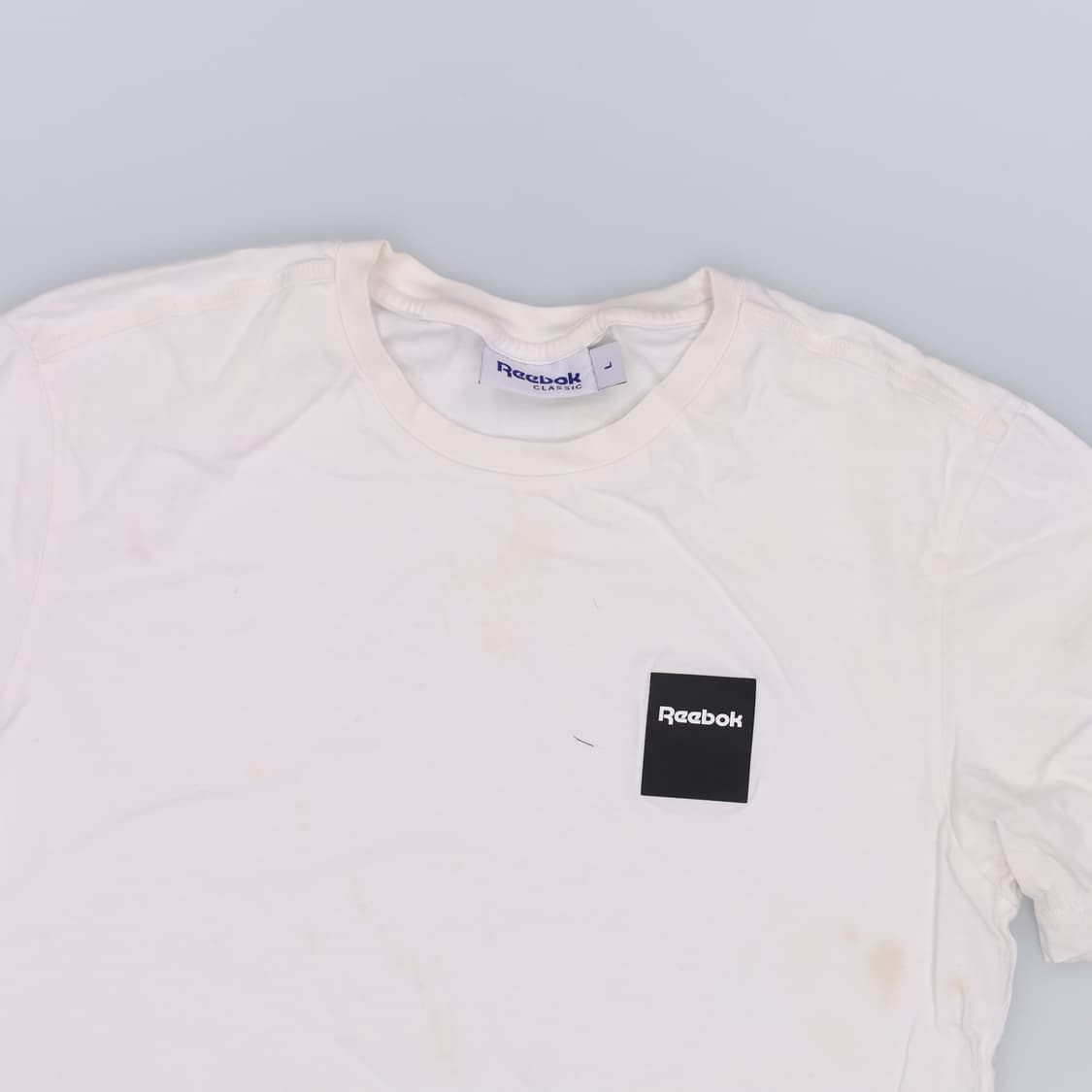 L 리복 스몰로고 반팔티 0409H1 상품이미지4