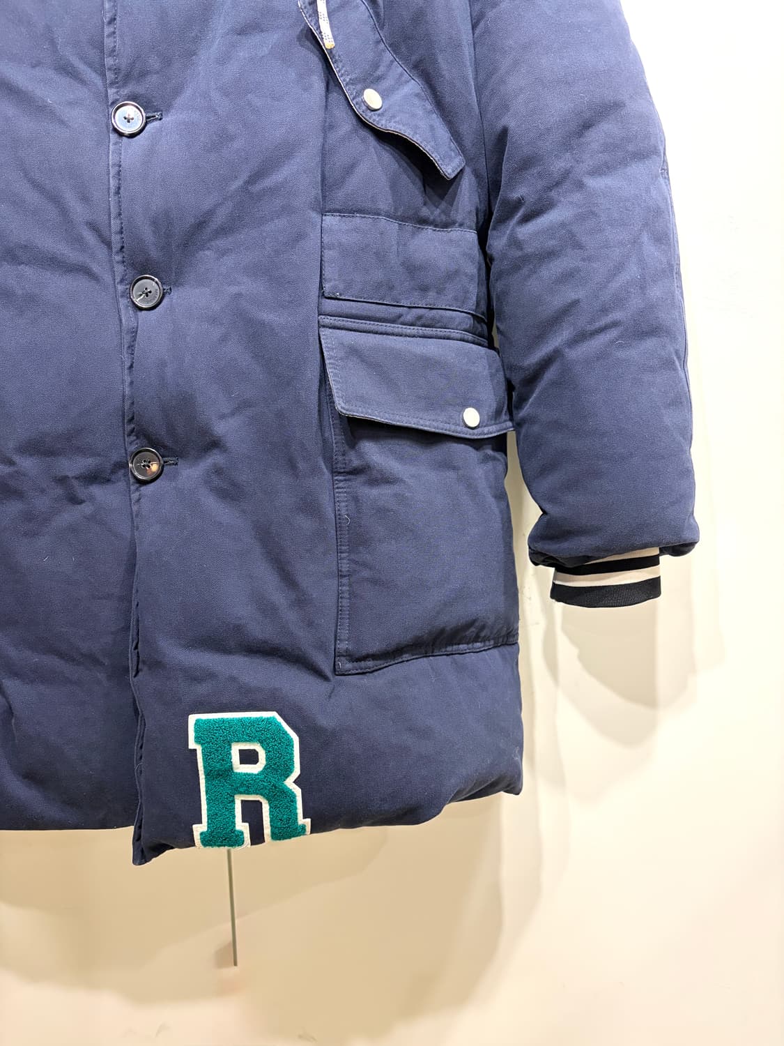 라프시몬스 패치 다운필드 파카 상품이미지3