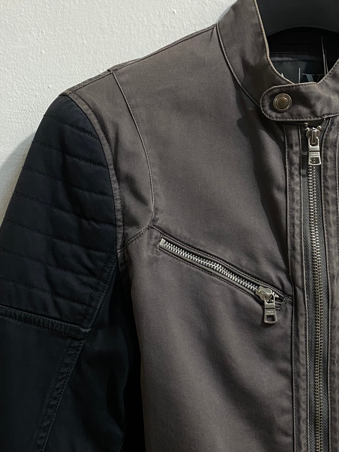 아르마니 익스체인지 코튼 라이더 집업 자켓 상품이미지5