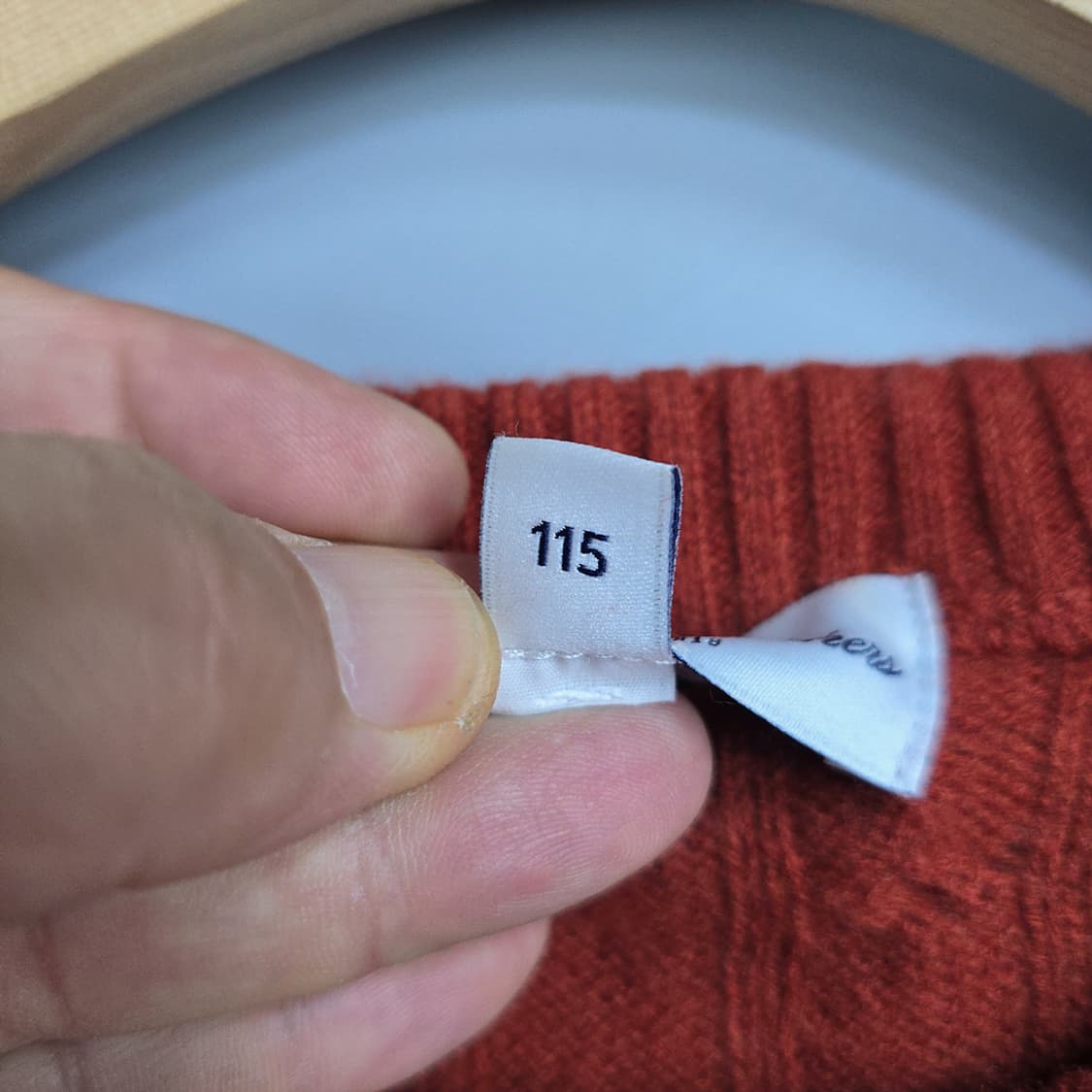 브룩스브라더스 케이블 울니트 XXL 상품이미지6