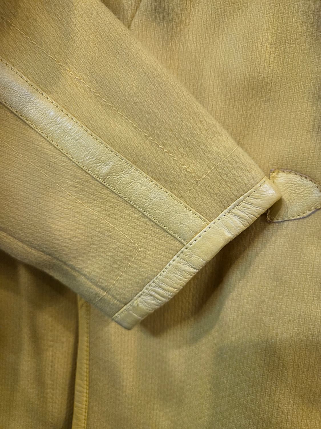 G-STAR 에센셜 울 코트  /레몬 컬러 상품이미지3