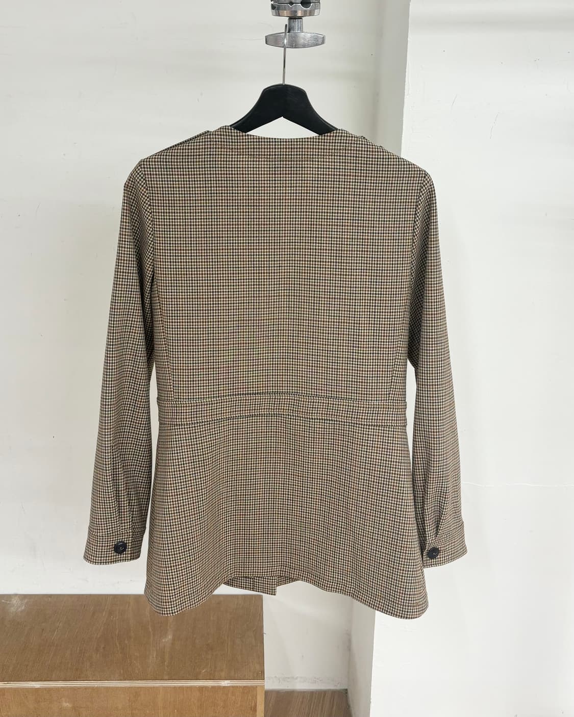 아페쎄 클래식 체크 자켓 상품이미지6