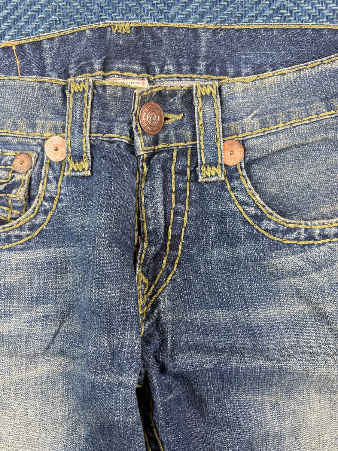[TRUE RELIGION] 트루릴리전 빌리 슈퍼 T 빈티지 데님 팬츠 상품이미지8