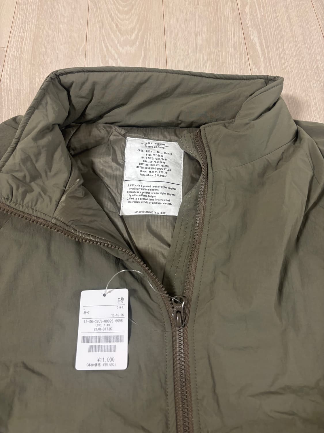 프릭스스토어 MMW 레벨 7 자켓 상품이미지3