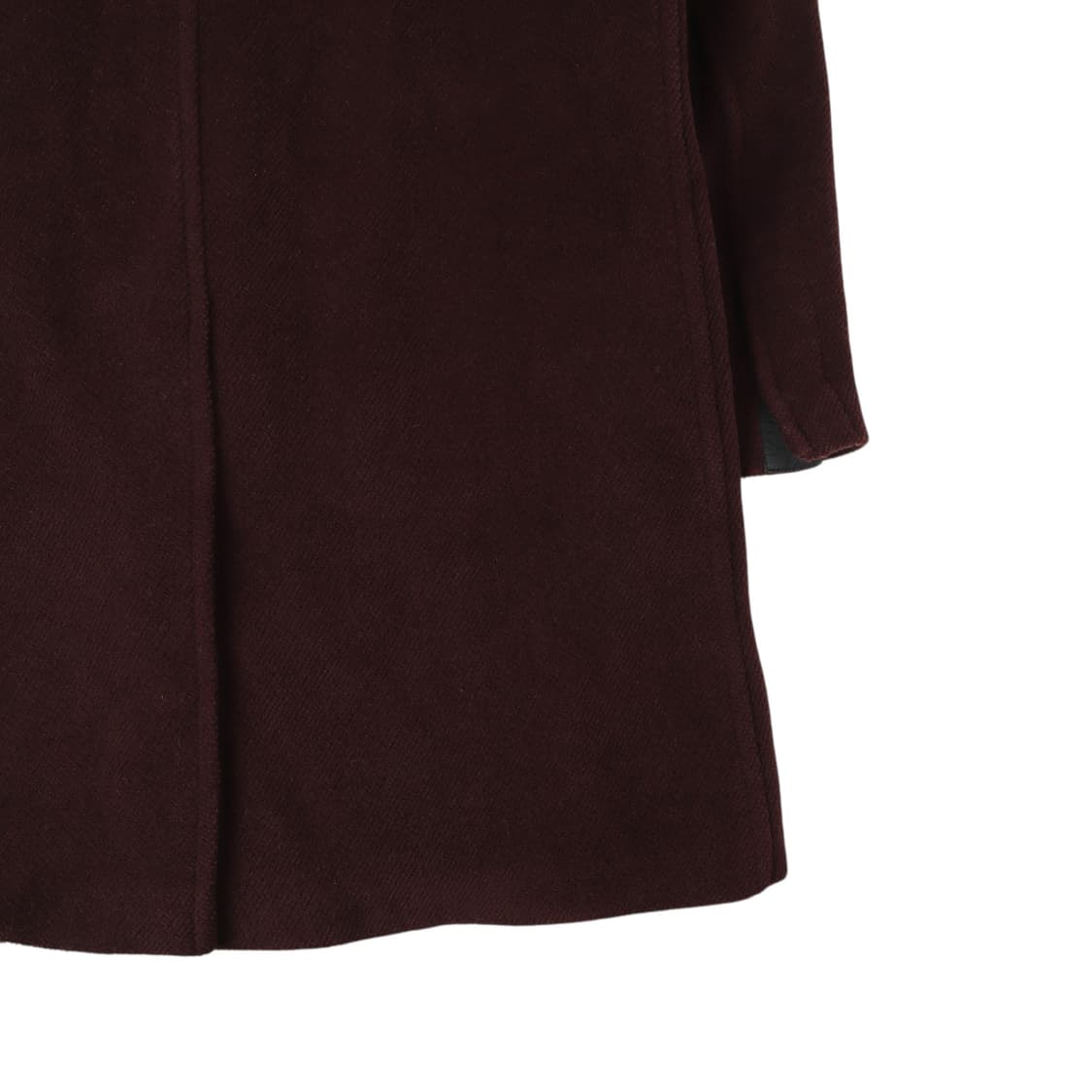 프라다 다크브라운 레더 스트랩 빅포켓 버진울 싱글 코트 상품이미지7