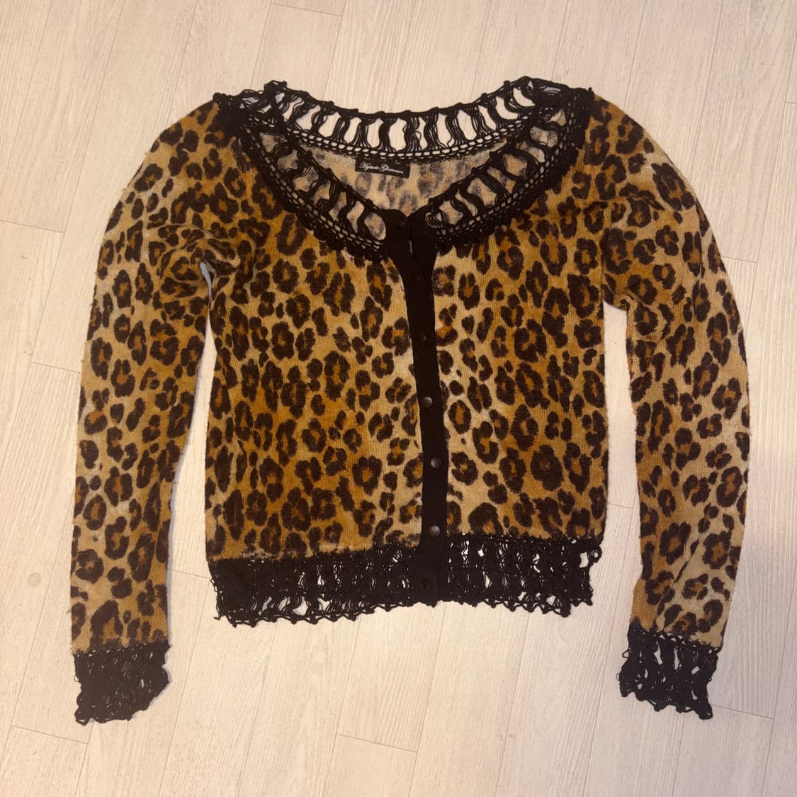 Hysteric glamour 히스테릭글래머 레오파드 가디건 상품이미지2