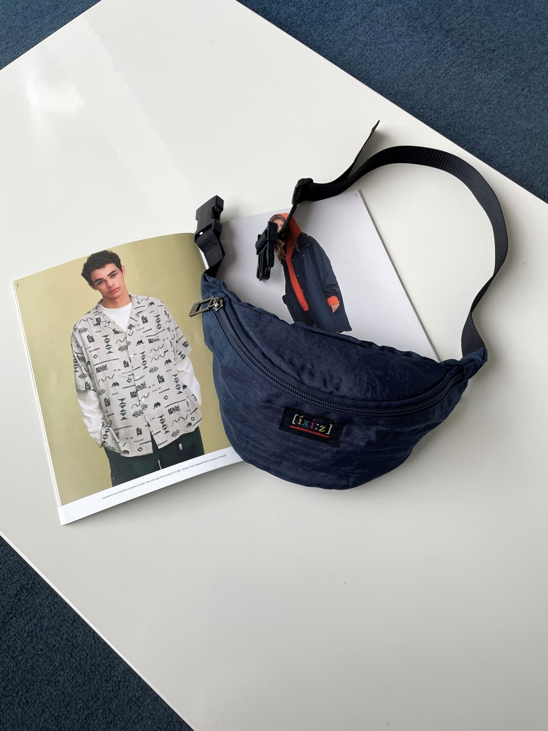 ixi:z Nylon easy waist bag 상품이미지5