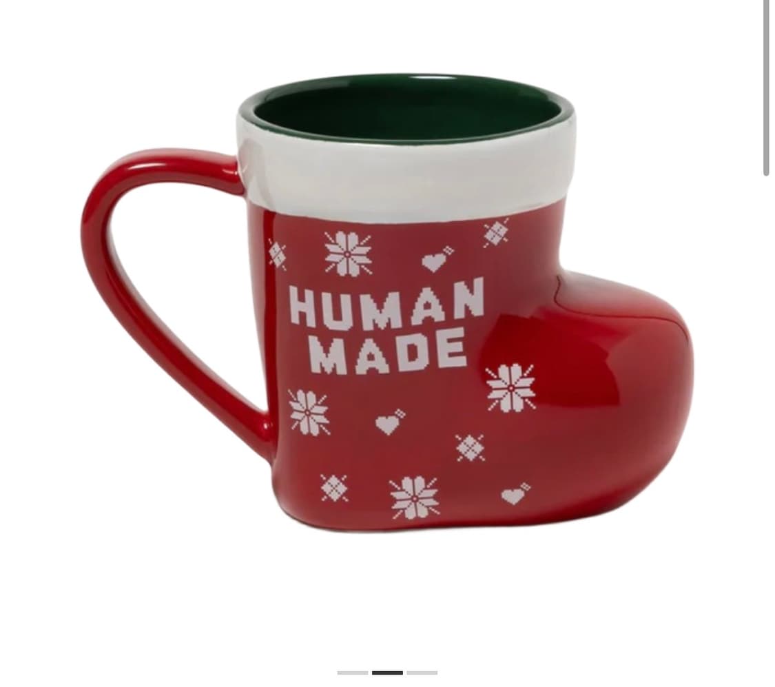 휴먼 메이드 홀리데이 부츠 머그 레드 상품이미지2