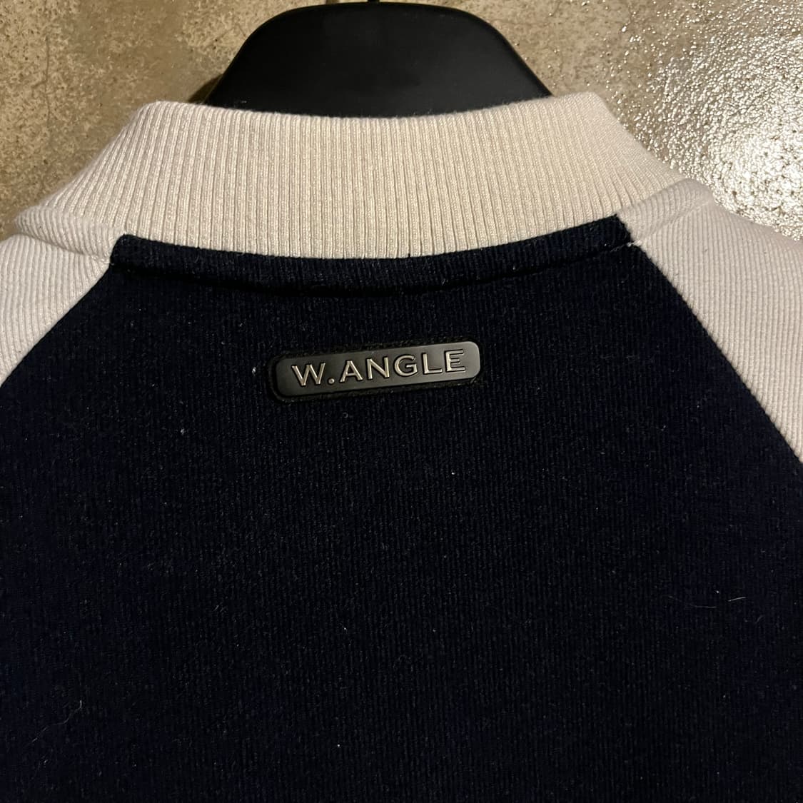 와이드앵글 니트 집업 상품이미지5