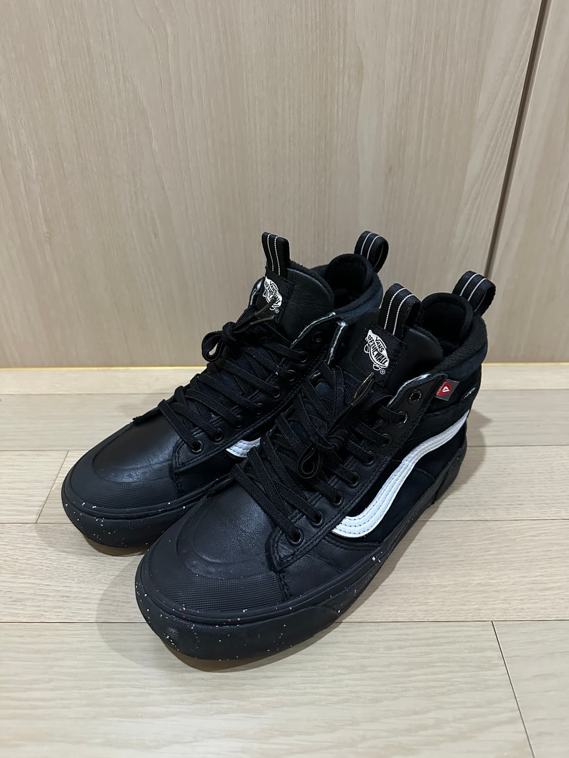 반스 스케이트하이 글리터 블랙 245 상품이미지1