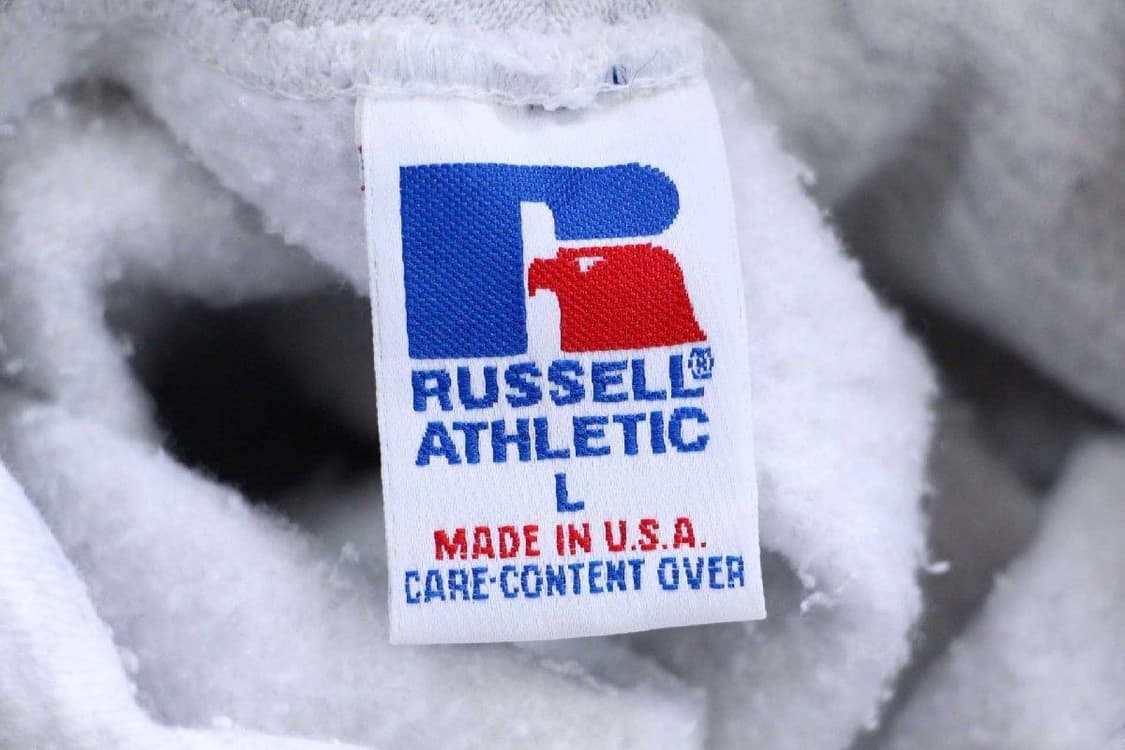 90s usa 미제 러셀 후디 그레이 라지 L사이즈 상품이미지4