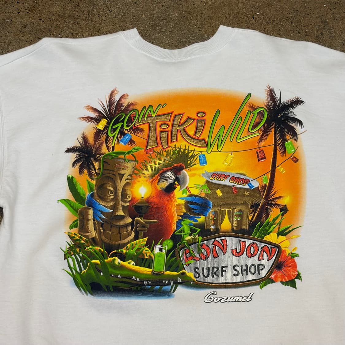 00s USA 론존 RON JON 서퍼샵 맨투맨 상품이미지2