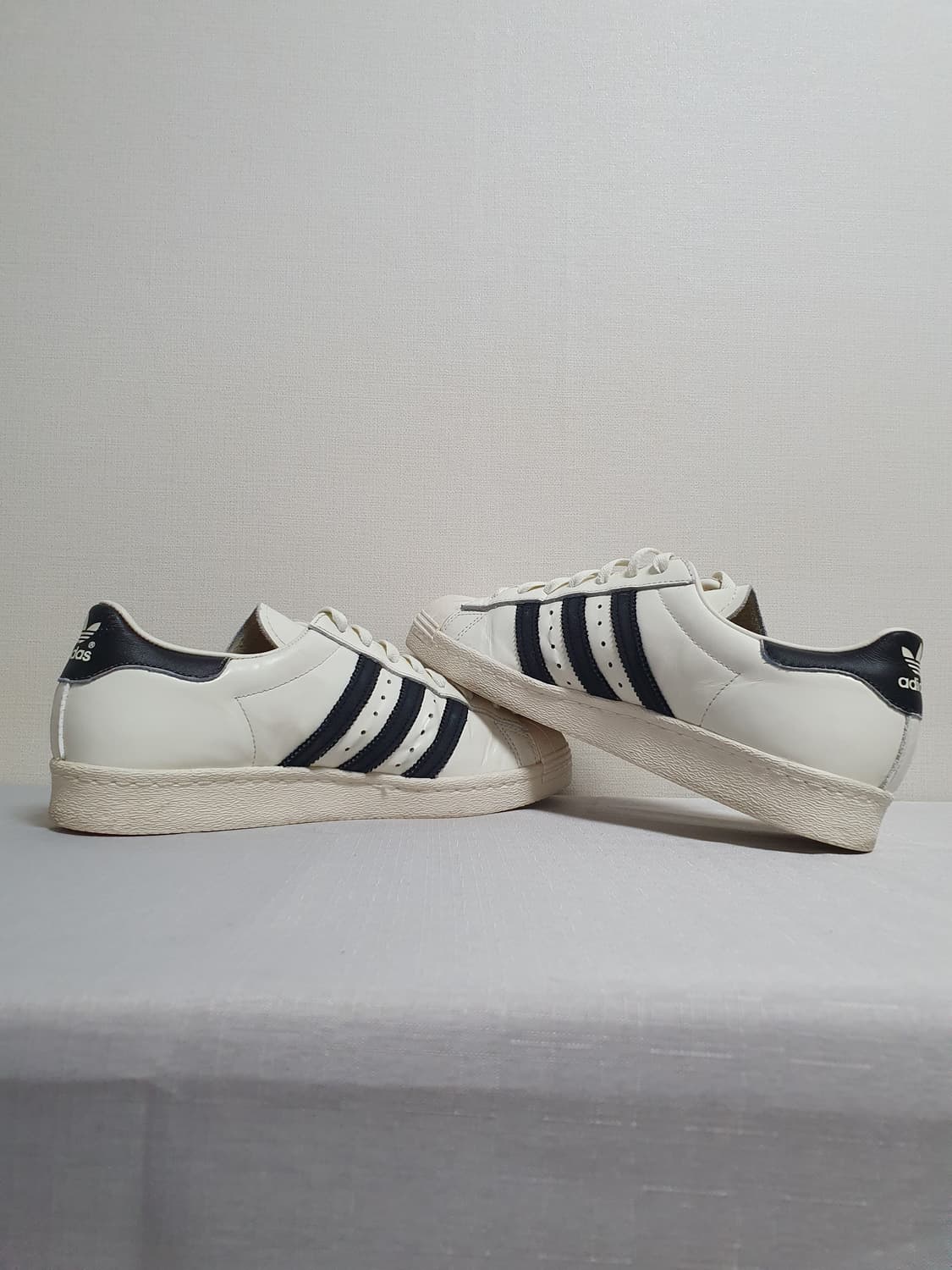 265mm 아디다스 슈퍼스타 80s 빈티지 디럭스 상품이미지6