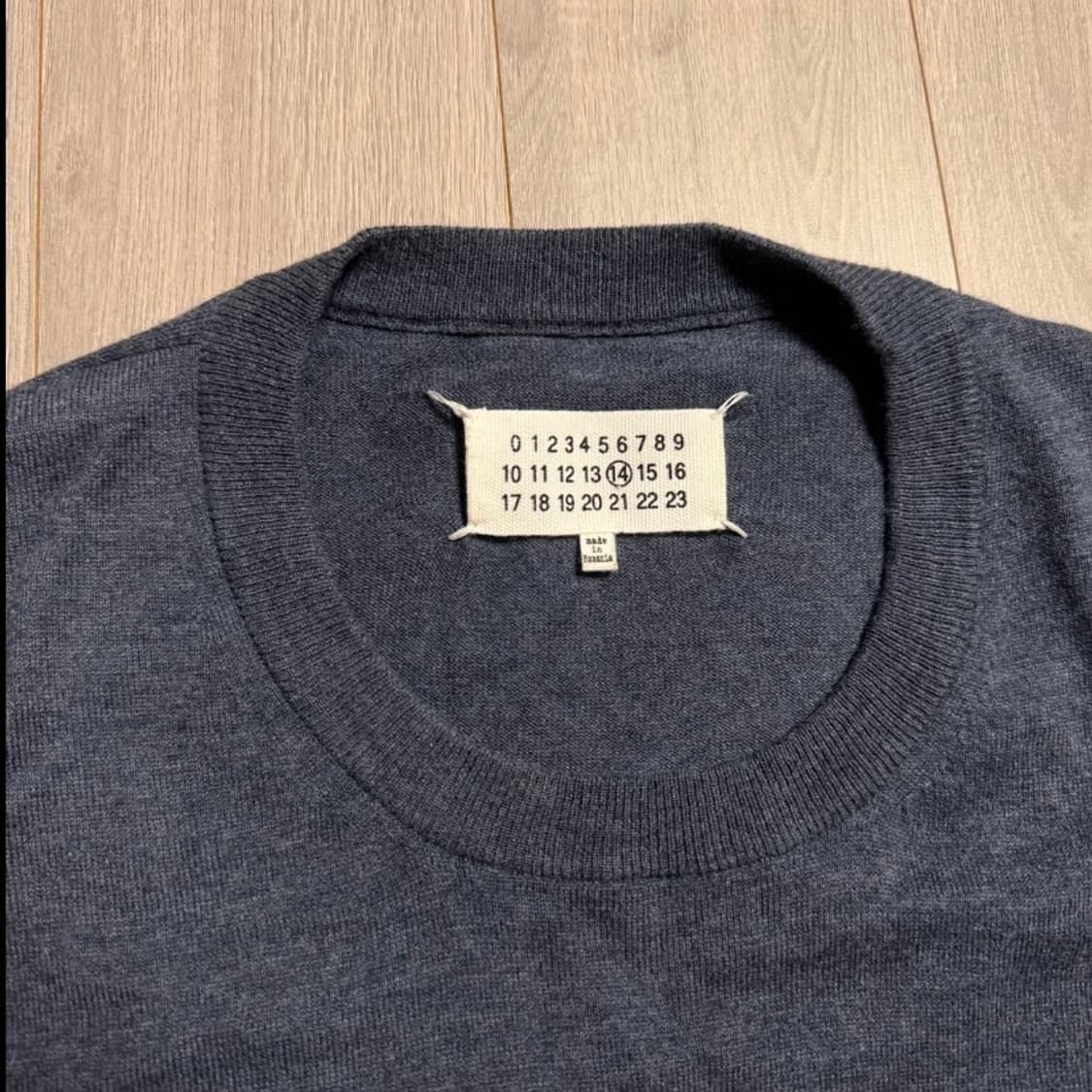 메종 마르지엘라 엘보 패치 니트 상품이미지3