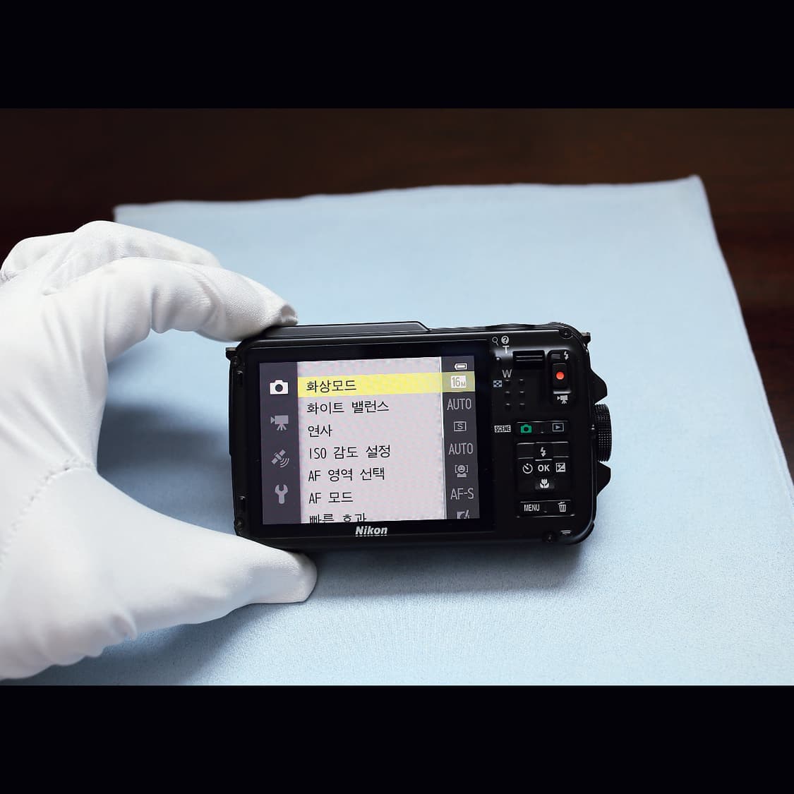 레어<준민트급><한글>니콘 쿨픽스 aw110(aw100) 빈티지 디카 상품이미지7