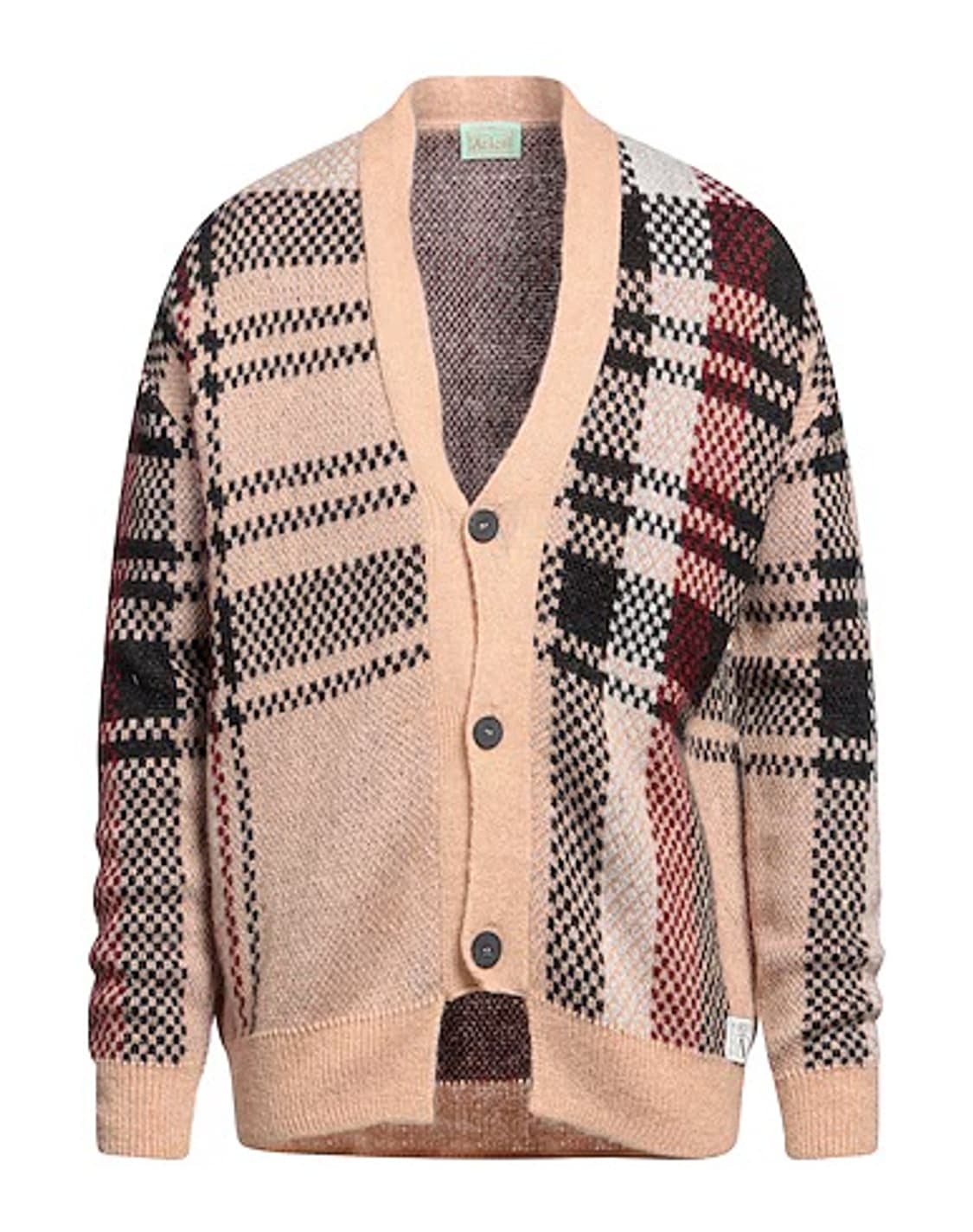 ARIES 에리즈 체크 가디건 L 루즈핏 상품이미지1