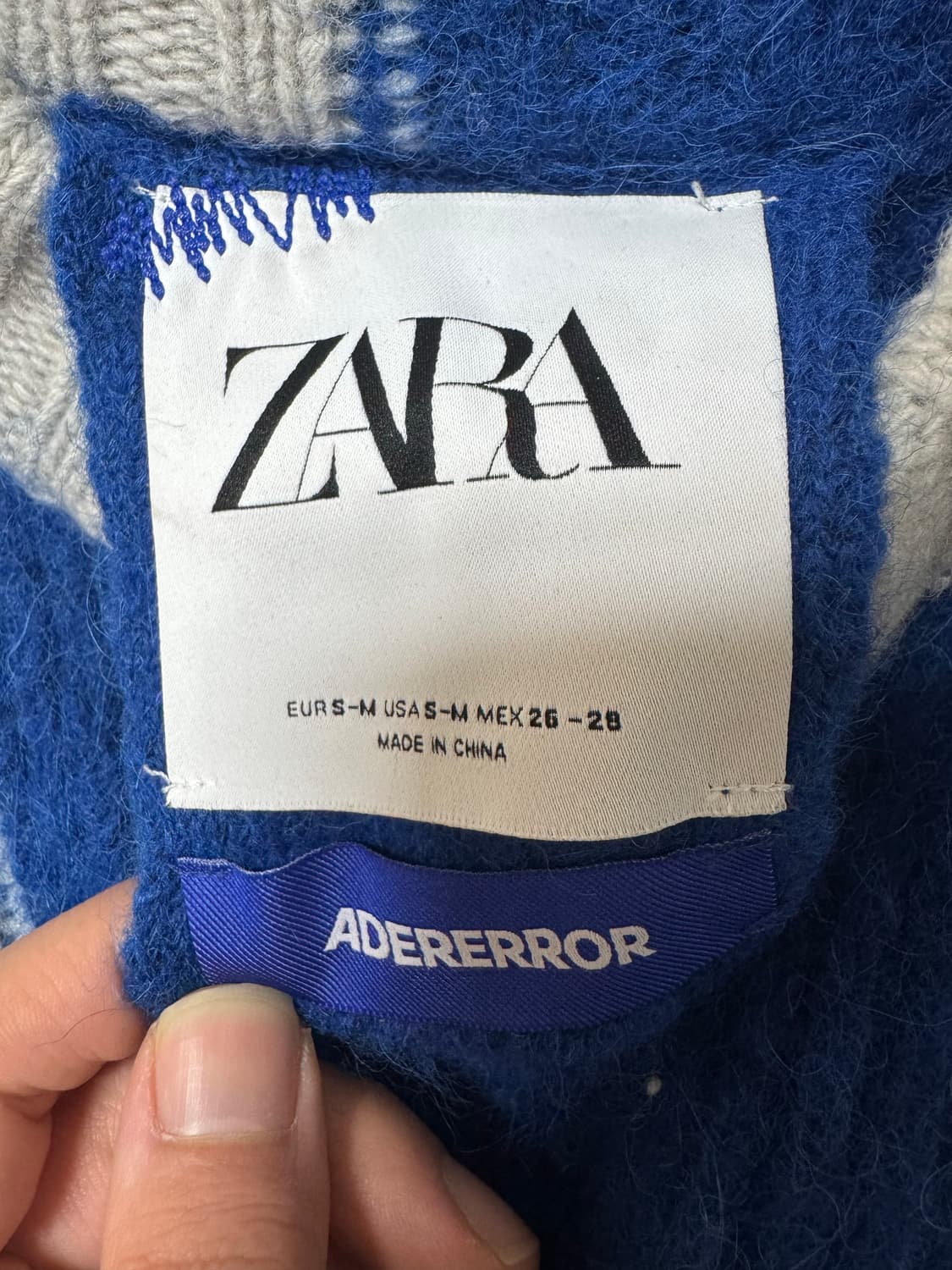 자라X아더에러 니트 s-m 상품이미지4