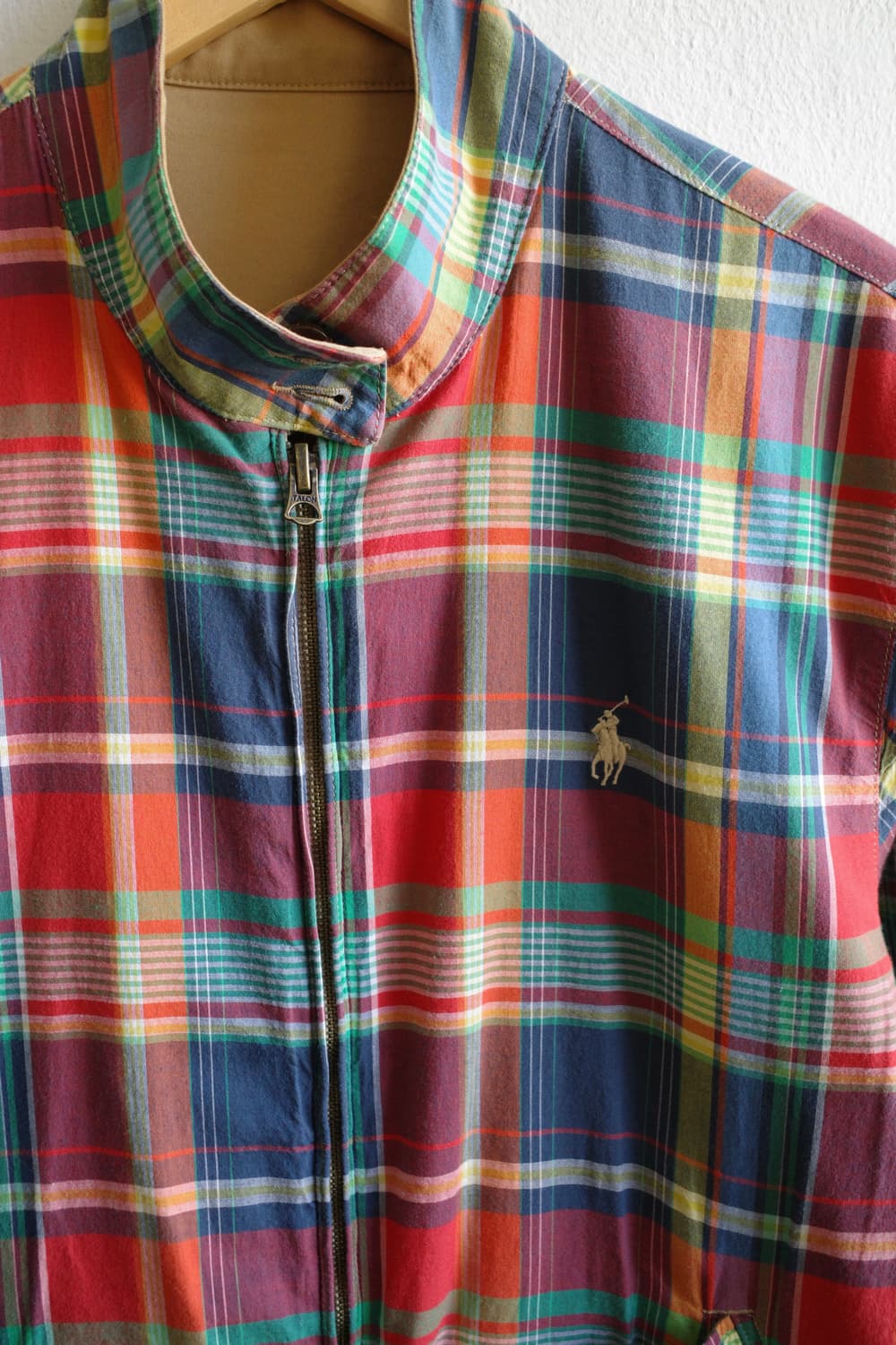 폴로 리버시블 치노 마드라스 자켓 상품이미지8