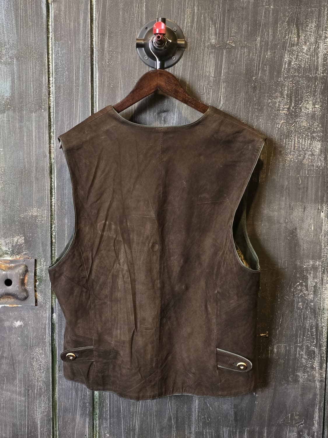 90s C&A Suede Leather Vest 상품이미지3