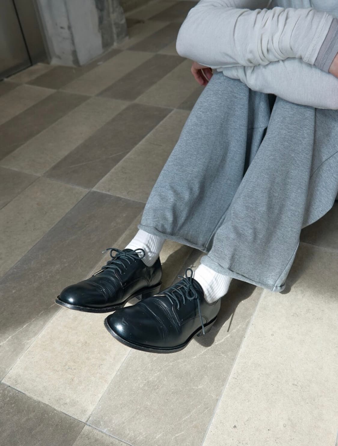 낫띵에브리띵 RELAXED WIDE-LEG SWEATPANTS 상품이미지5