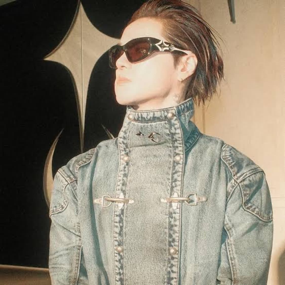 떠그클럽 데님 트렌치코트 상품이미지1