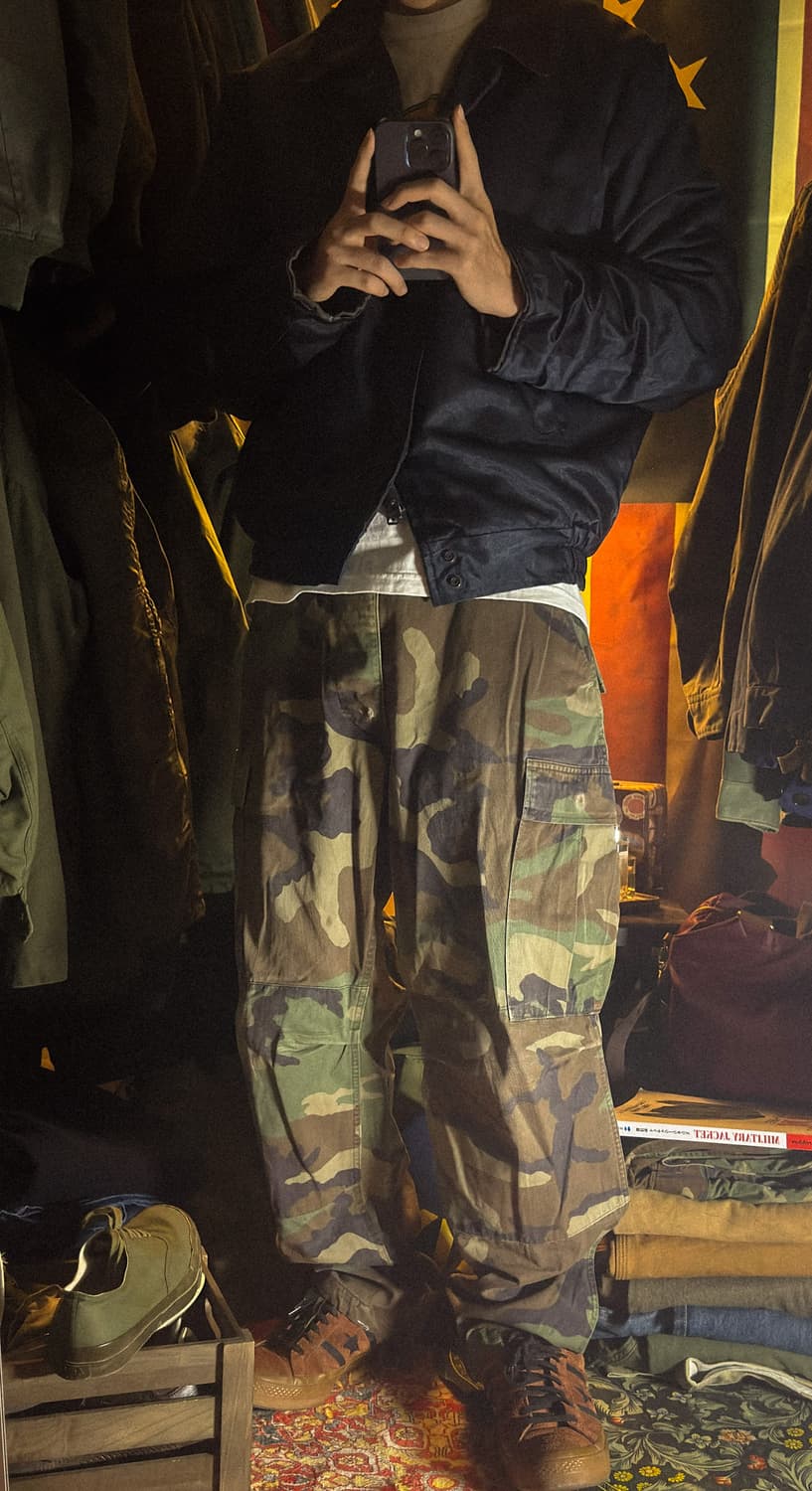 90s BDU camo pants (M-R) 상품이미지7