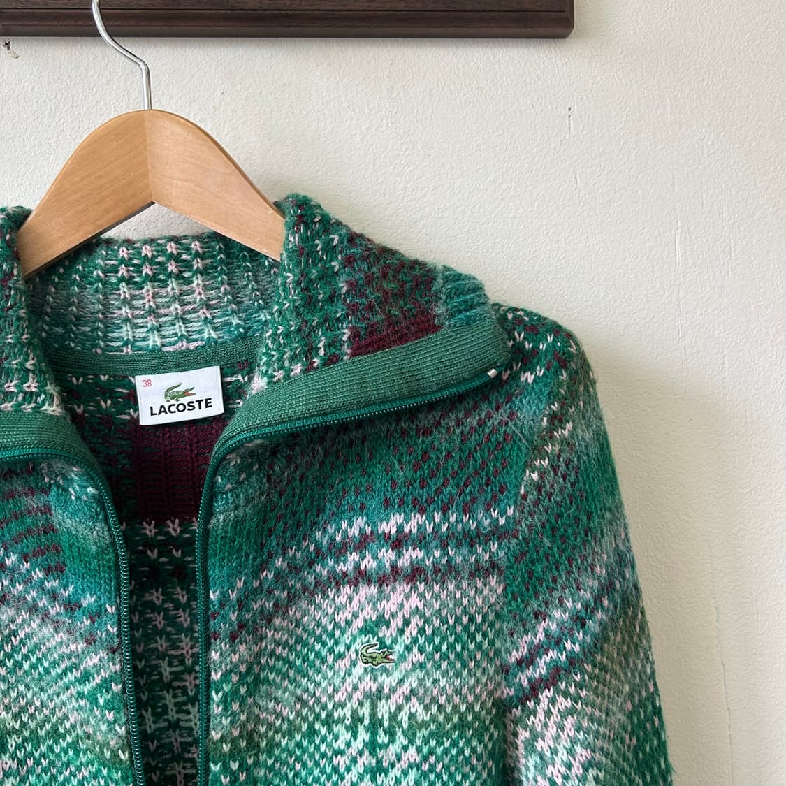 라코스테 모헤어 집업 상품이미지6