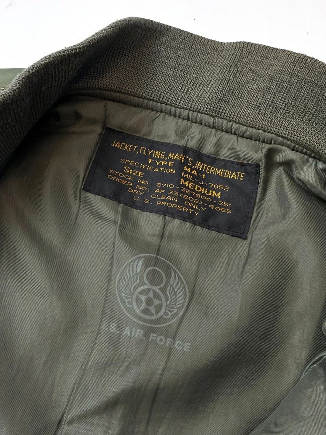 US Ma-1 밀리터리 야상 베스트 PN4598 상품이미지7