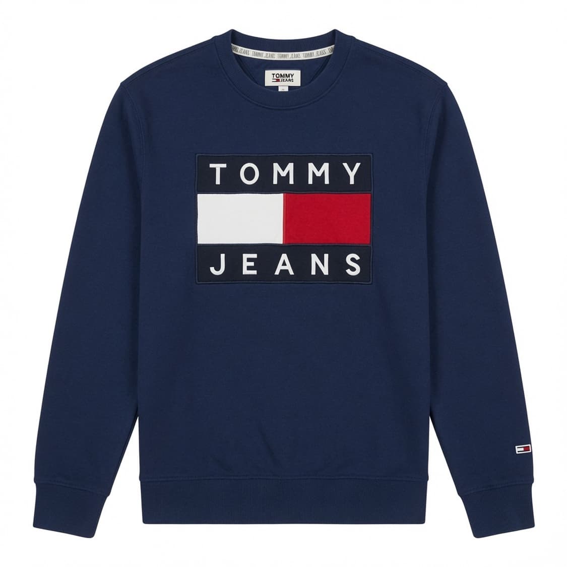 [L] TOMMY JEANS 타미진스 빅로고 맨투맨 상품이미지1