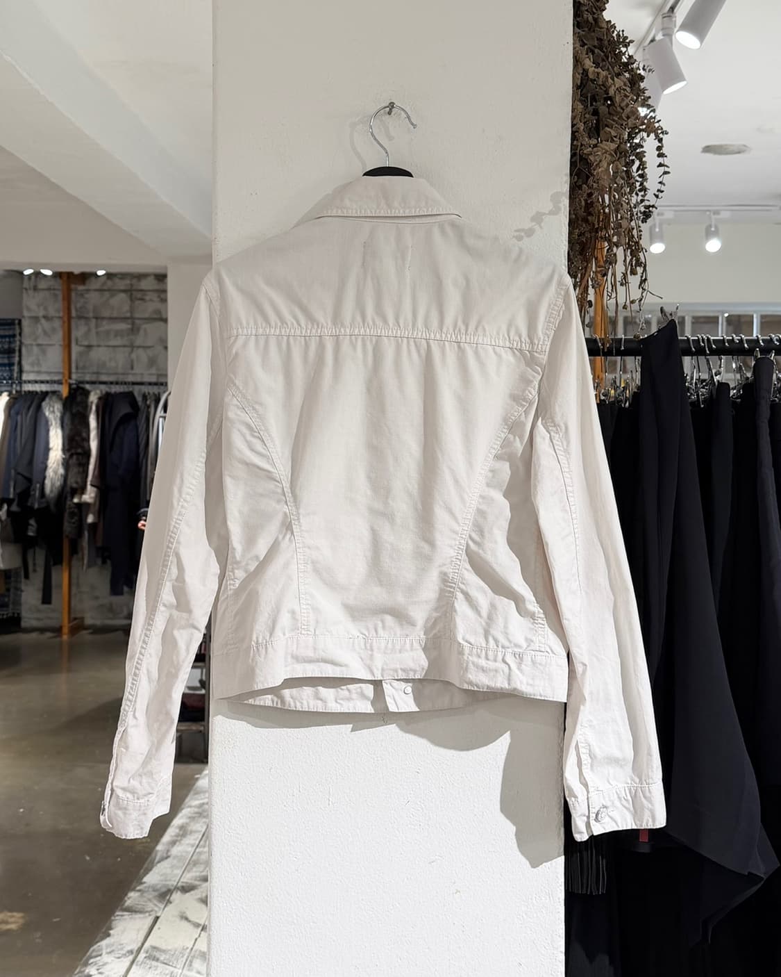 돌체앤가바나 화이트 로고 포플린 자켓 상품이미지7