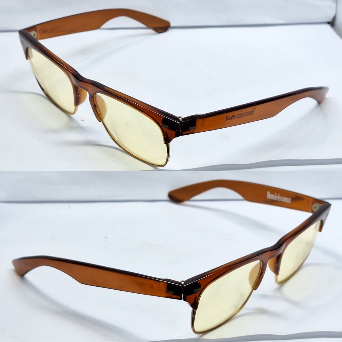 80s 이탈리아 빈티지/Reminiscence 572 콤비네이션 안경테  상품이미지7