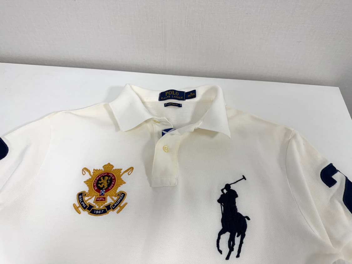 폴로 빅포니 치프키프 화이트 반팔 카라티 man m 상품이미지3