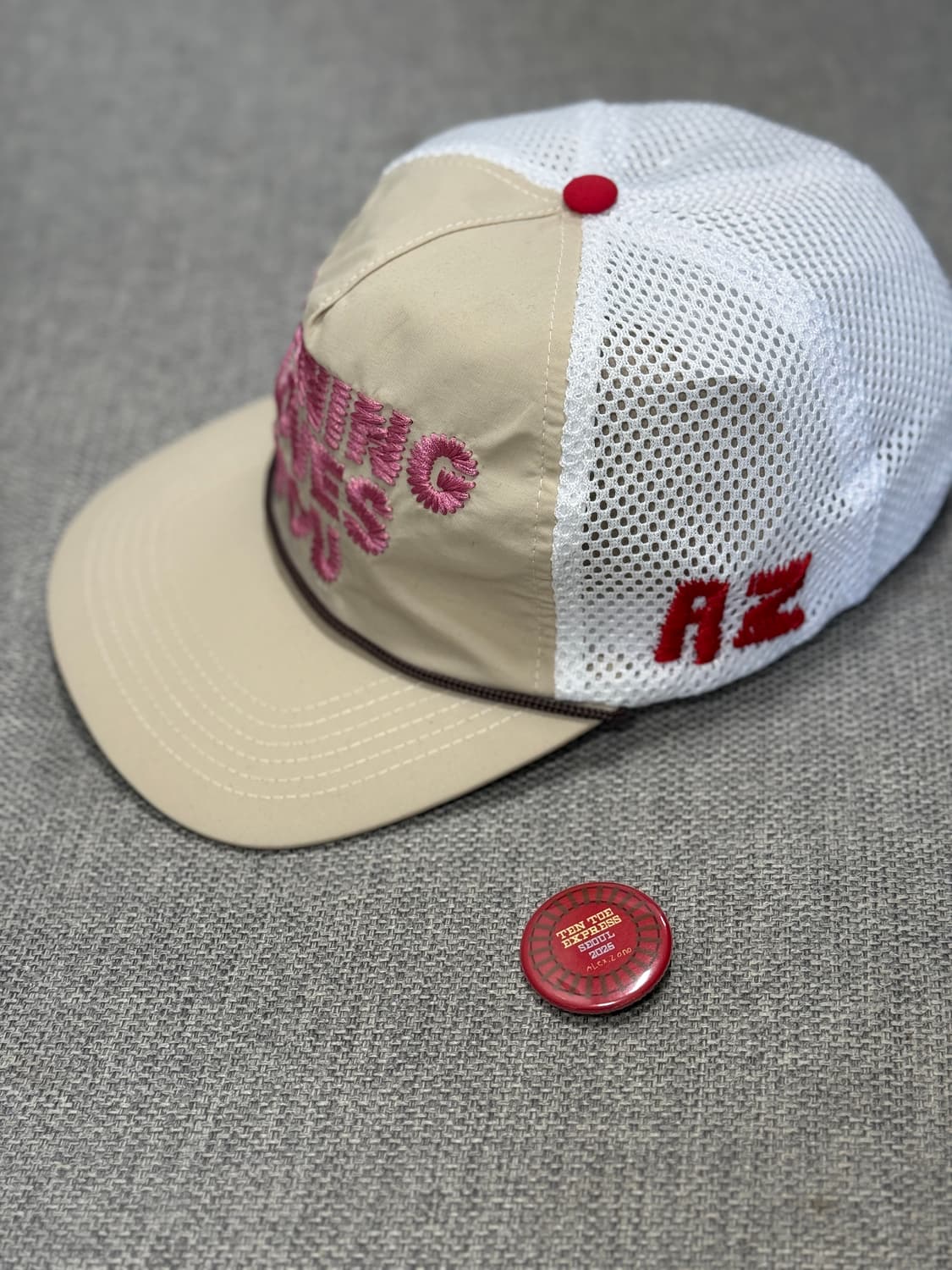 알렉스조노 running loves you 캡 (뱃지포함) 상품이미지5