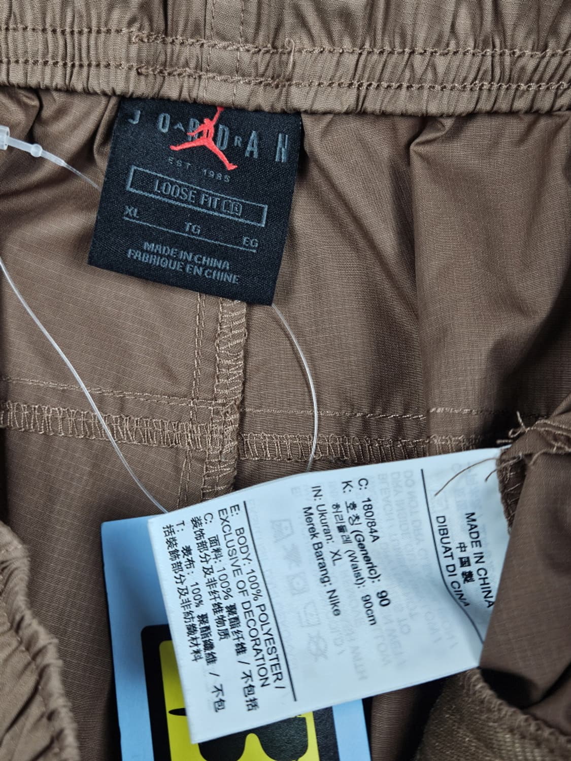 나이키 조던 립스탑 카고 포켓 밀리터리 조거 팬츠 (XL) / 10234 상품이미지7
