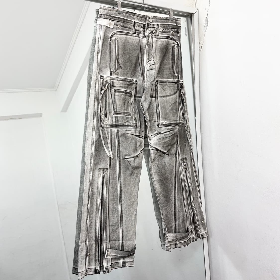 나체 슬레이 워싱 팬츠 상품이미지5