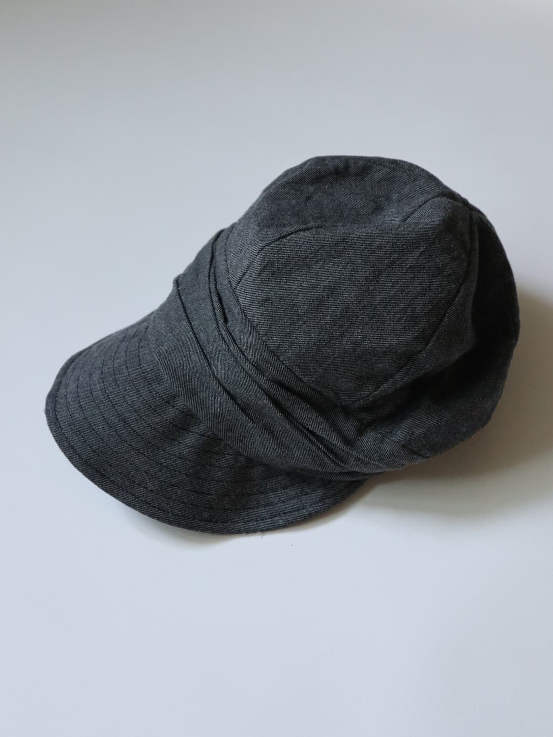 faerie wrinkled wide casquette 상품이미지3
