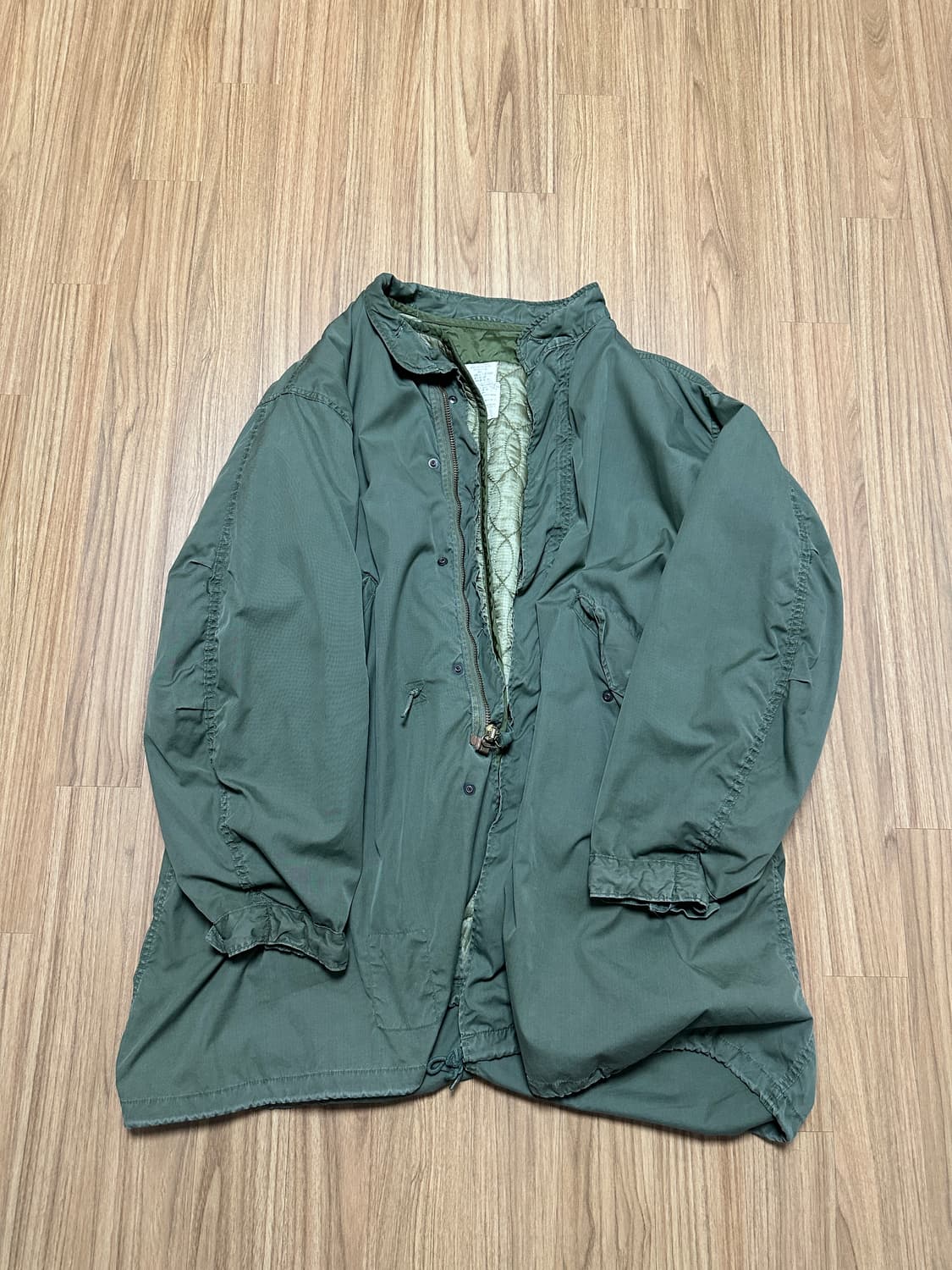 [L/R]70's 오리지널 U.S 밀리터리 M65 피쉬테일 파카  상품이미지2