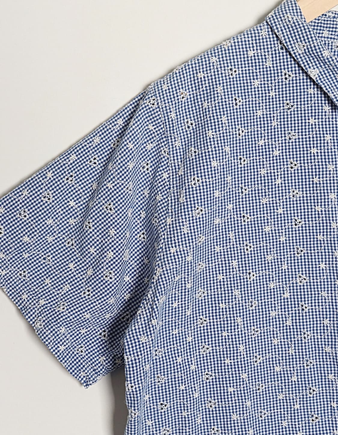 cloudnine Eyelet Check Shirts 상품이미지4