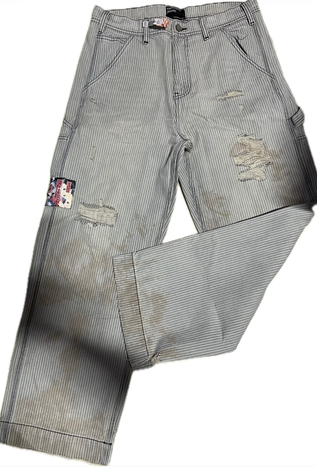 앙팡 리쉬 데프리메 ss24 Hickory Shuji 스트라이프 데님 상품이미지1