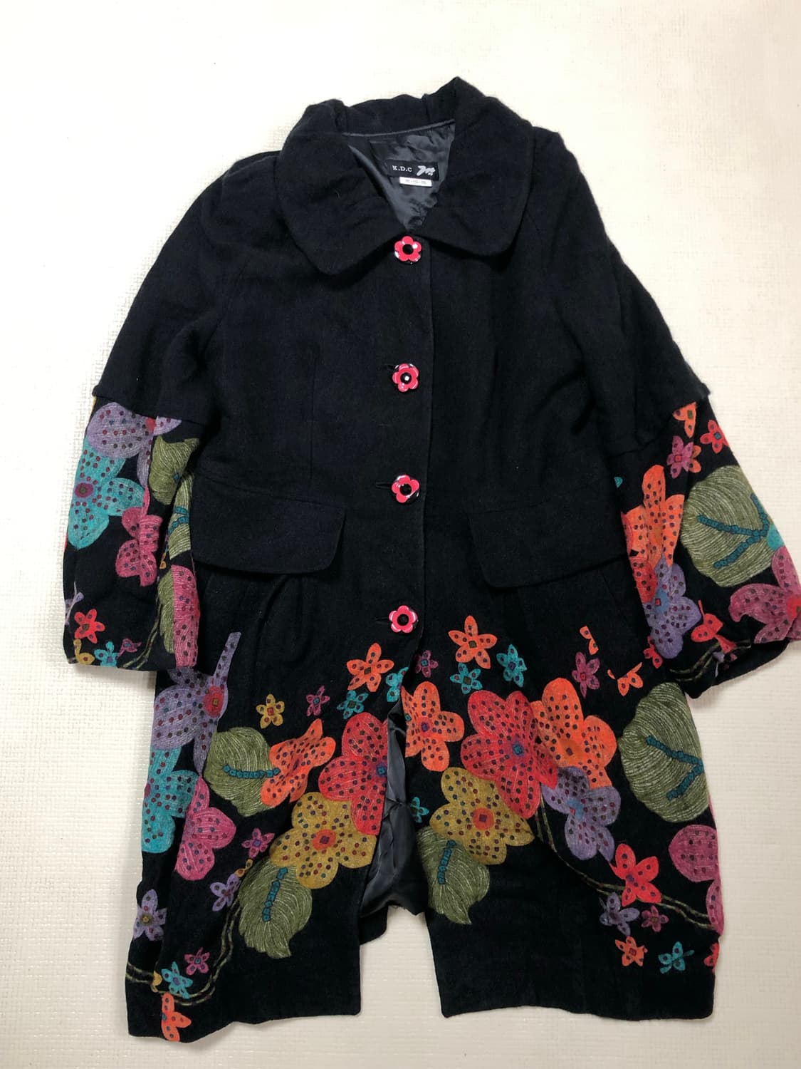 빈티지 블랙 모리걸 코트 상품이미지8